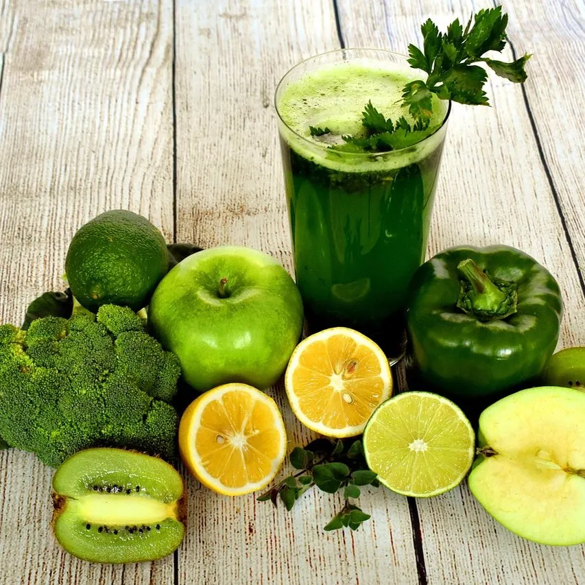 Fruta y verdura fresca del programa detox